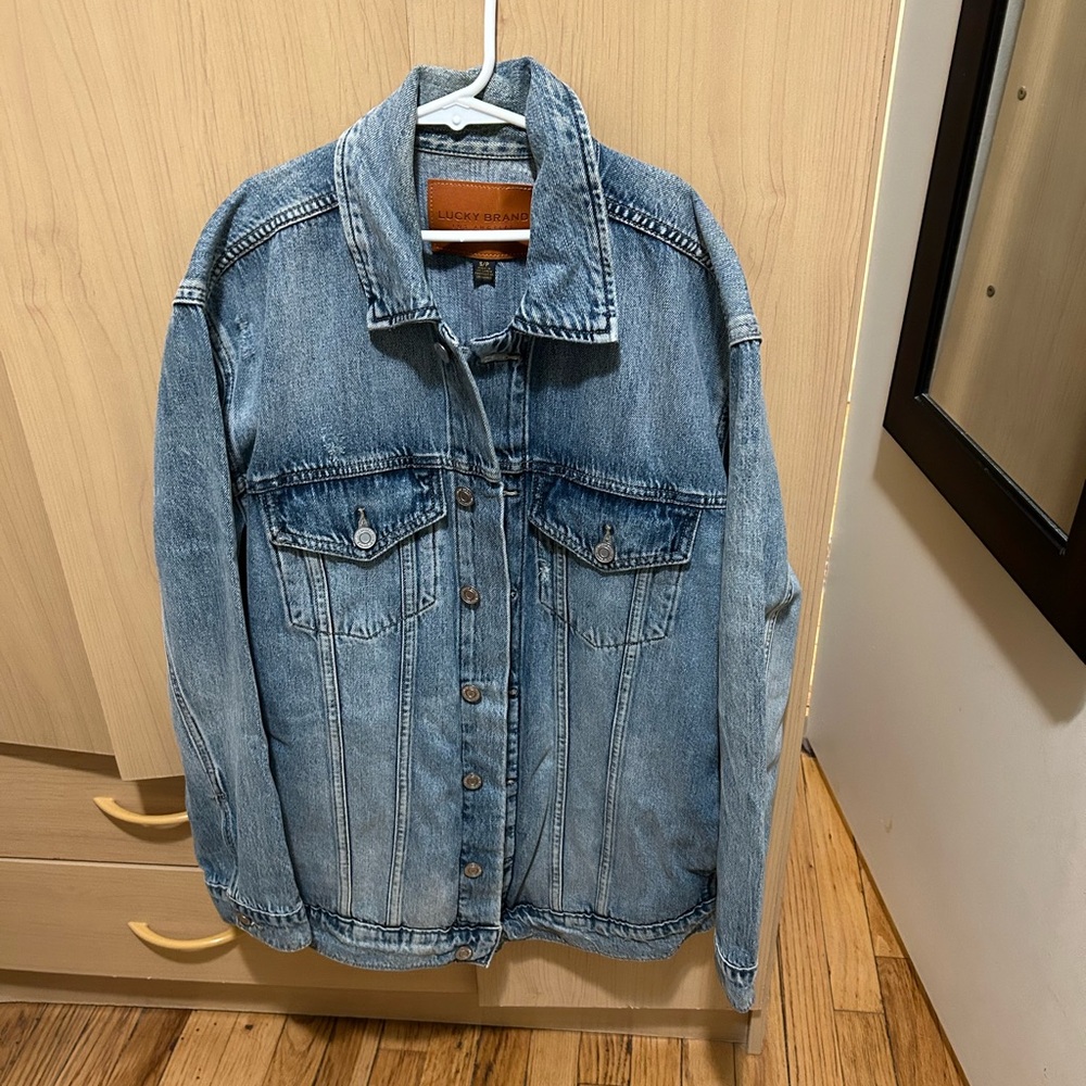 Lucky Brand Light Blue Denim Jacket